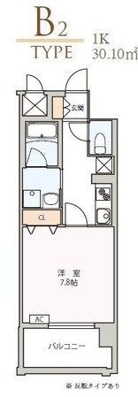 ラフレシーサ博多駅南Ⅳの物件間取画像